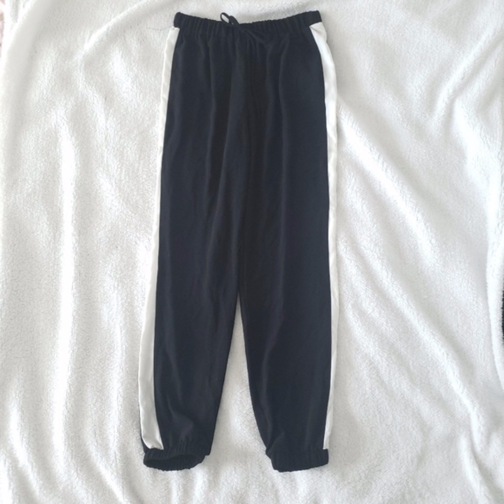 Joe B Black with White Stripe Casual Pants size S